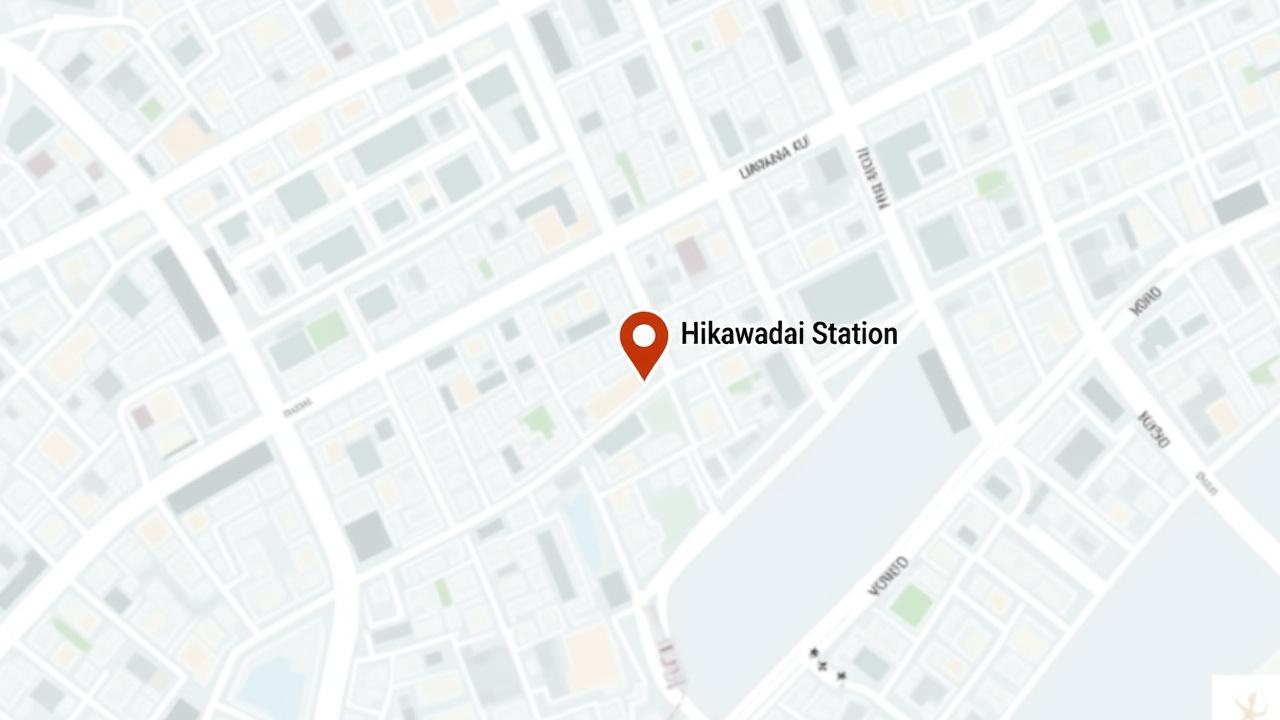 Ginga Manabi 東京オフィス付近地図